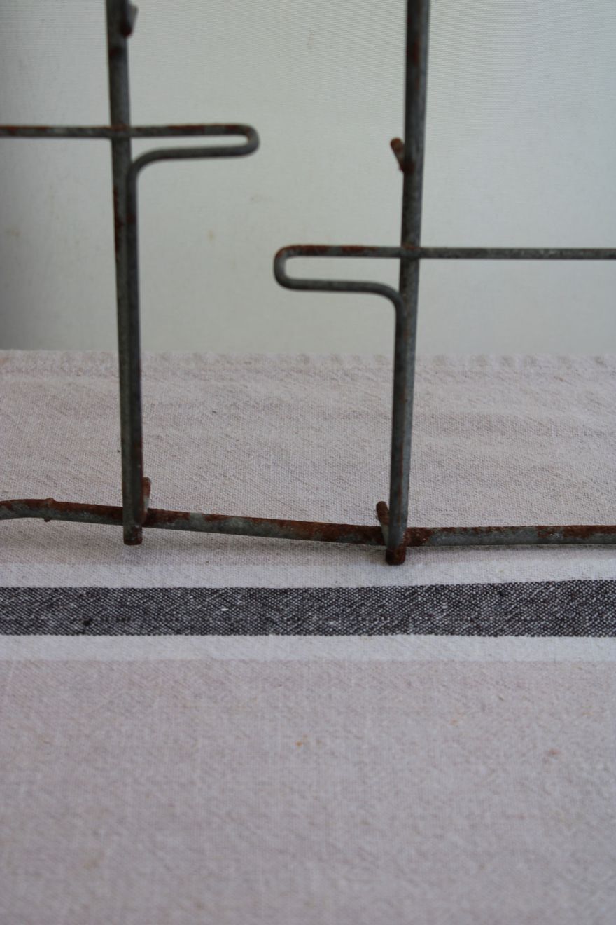 Old postcard wall display