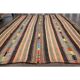 1970s Vintage Turkish Oushak Handmade Wool Cotton Tan Area Rug 145x238