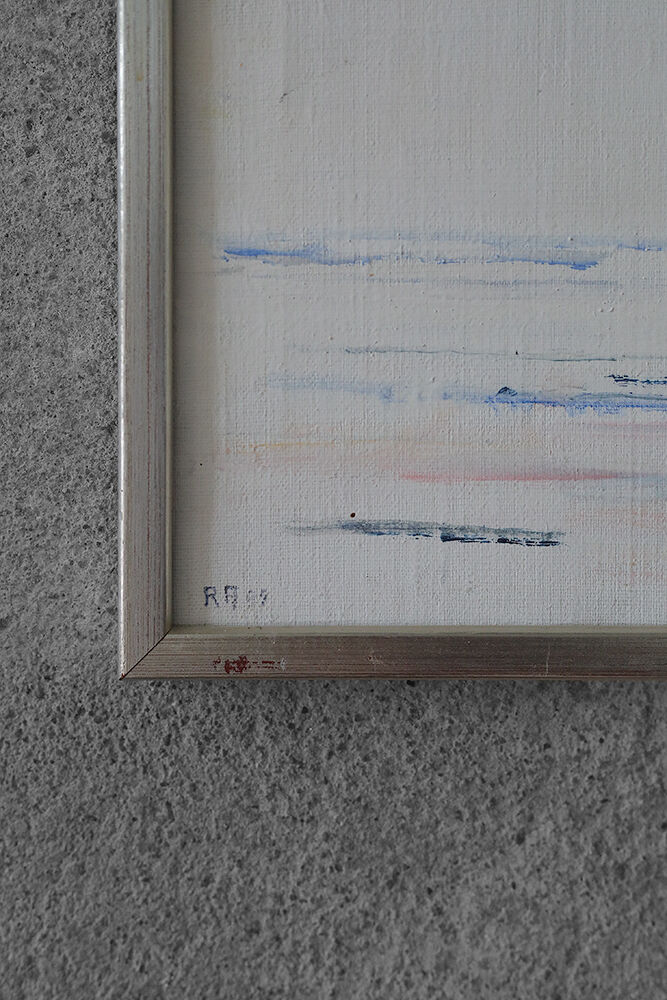 Ragnar Andersson, Strandljus, oil on canvas, 1989, framed