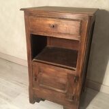 A bedside table sapin 1960/1970