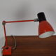 Adjustable industrial table lamp, czechoslovakia,1960's.
