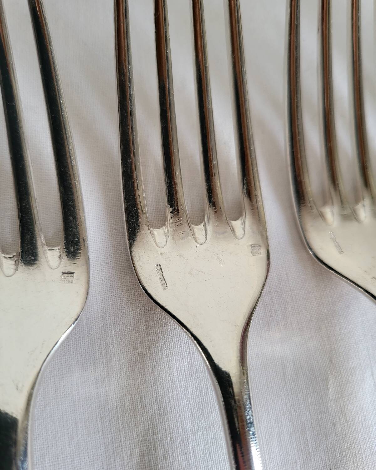 Silver-plated Table Cutlery Ridoux 6 Spoons and 6 Forks