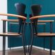 Set of 4 Postmodern Dining Chairs, 1980's.