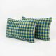Set of 2 vintage kilim cushion covers 38x61 cm