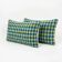 Lot de 2 housses de coussin kilim vintage 38x61 cm
