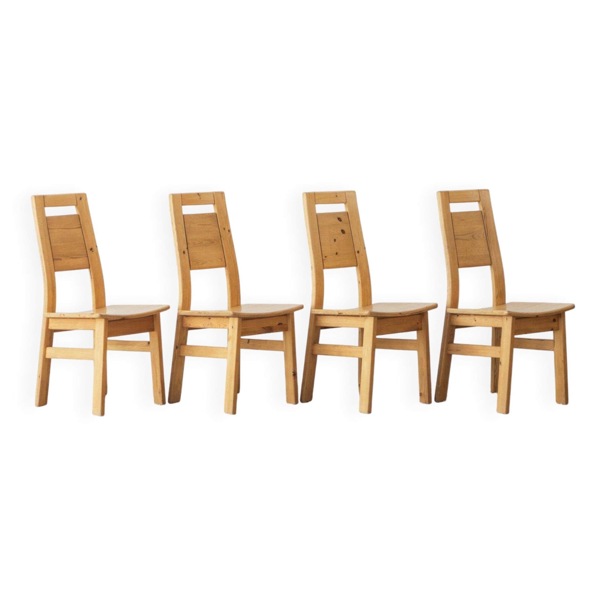 Ilmari Tapiovaara, chaise de salle à manger (ensemble de quatre)