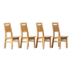 Ilmari Tapiovaara, chaise de salle à manger (ensemble de quatre)