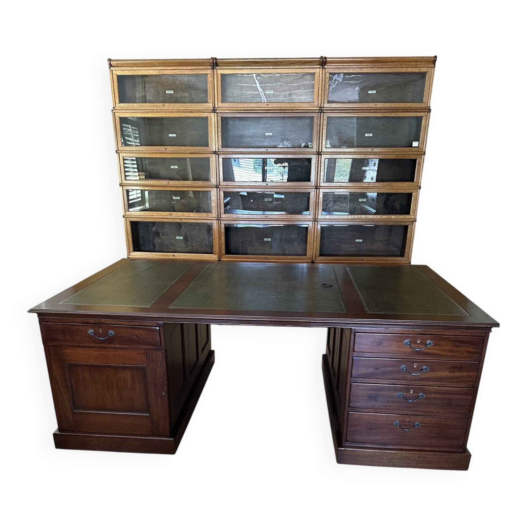 Very large antique desk