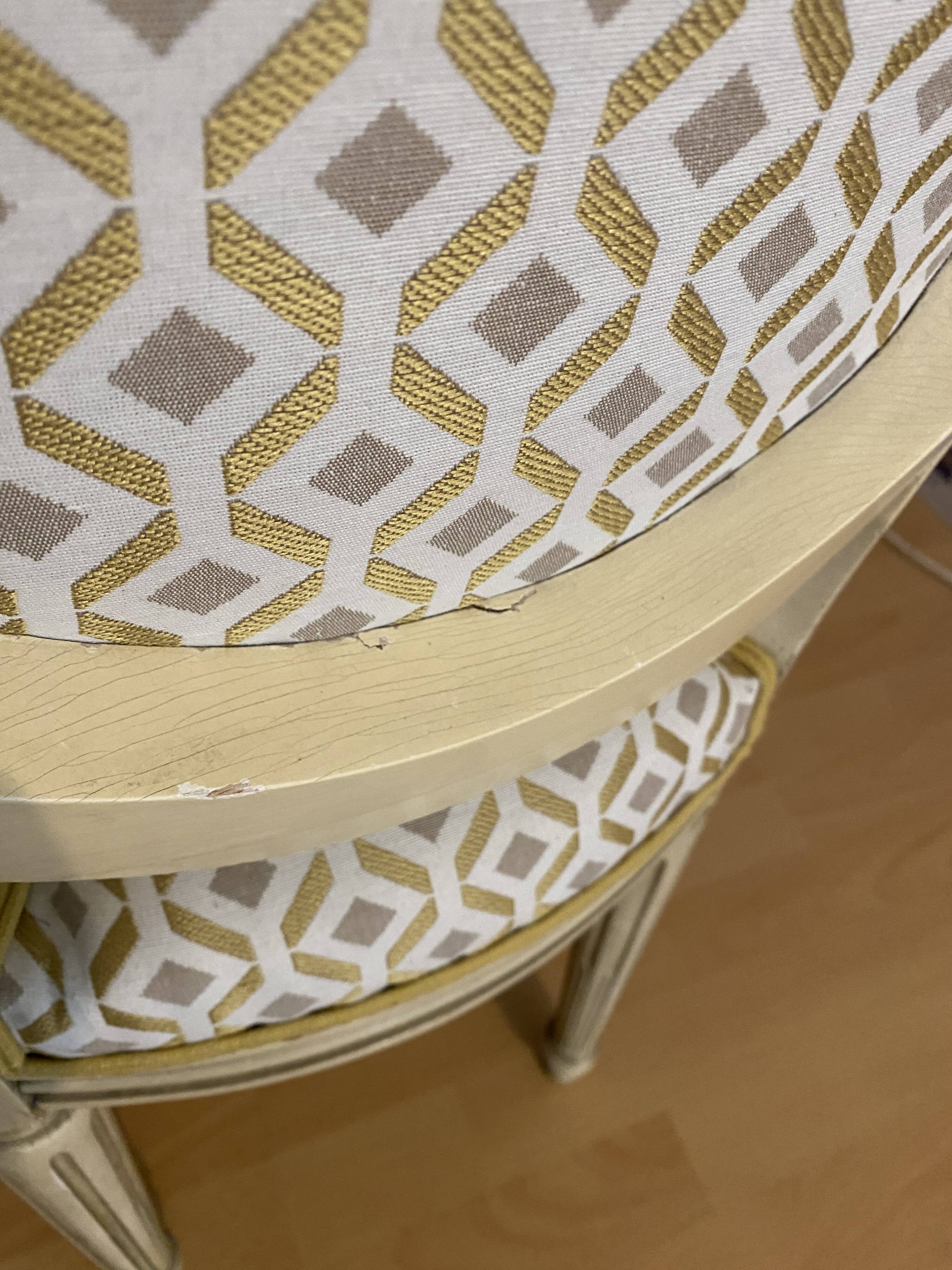 LouisXVI style medallion chair