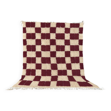 Berber rug natural wool Morocco 2.5 x 1.5 m