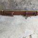 Folding all-wood guinguette bench - vintage mid-XXth
