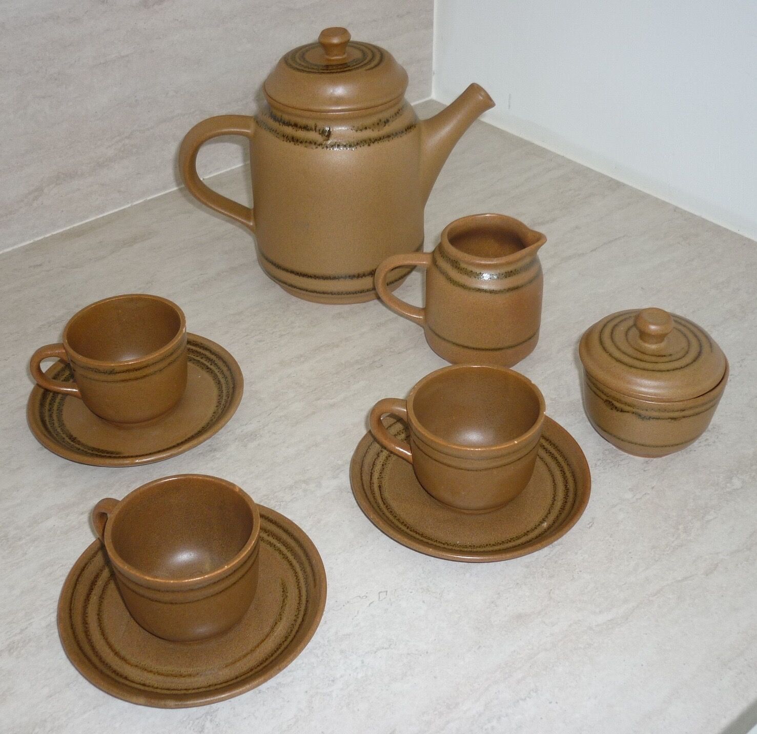 Savoie Sarreguemines coffee/tea service