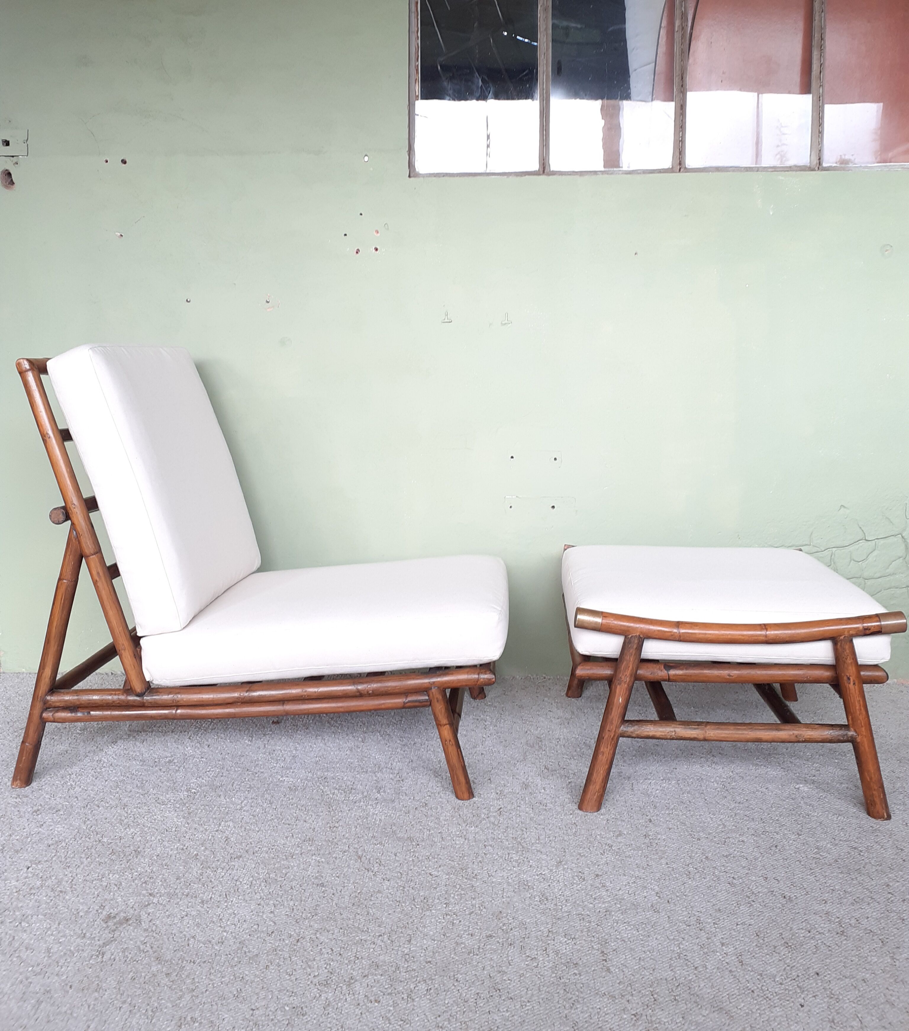 Bamboo heater and ottoman sound