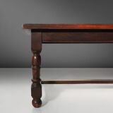 20th century rustic dining table