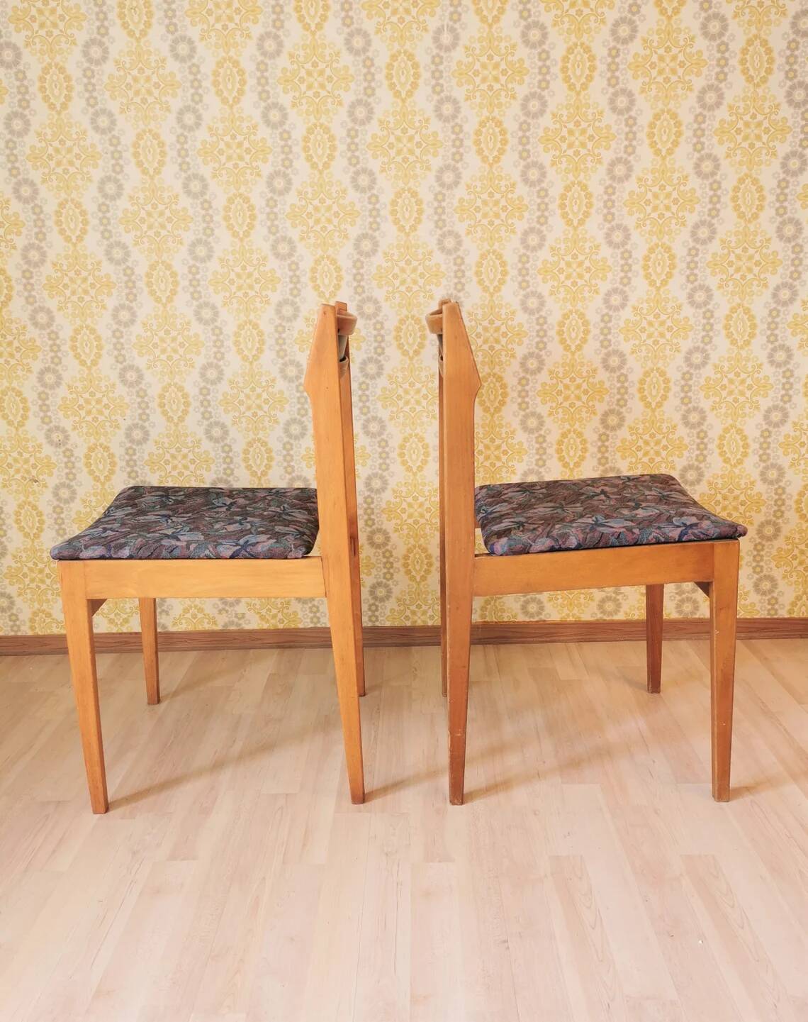 Vintage Branko Ursic Dining Chairs: STOL Kamnik Model 2087, Yugoslavia 1960