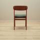 Set of six teak chairs, Danish design,  N. & K. Bundgaard Rasmussen