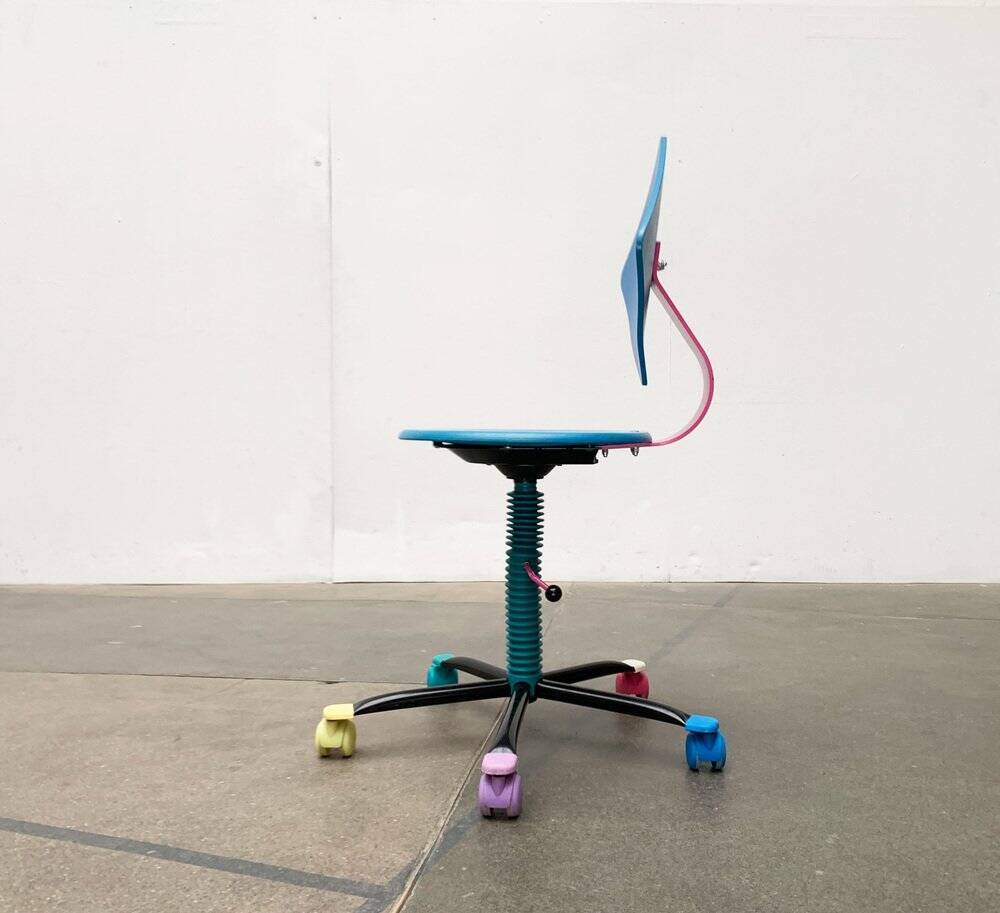 Postmodern German swivel office chair by Impac, 1992