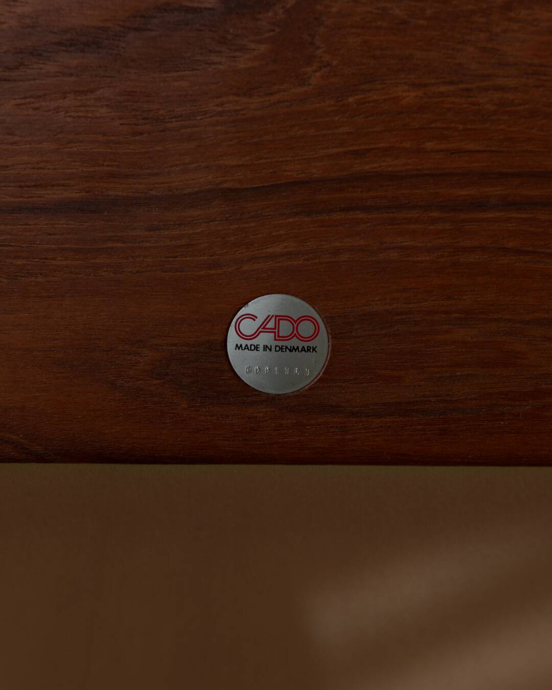 Vintage Senator Two-Seater Sofa by Ole Wanscher for Cado Danish Teak 1960s