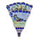 vase - Fan-shaped bouquet - Pouplard Béatrix Malicorne style Quimper XIX