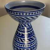Large vase "La Louve" Art studio by Ernest d'Hossche 60s