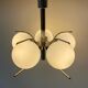 Suspension 5 globes en opaline
