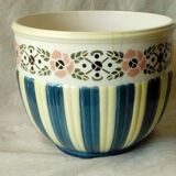 Ceramic planter fives lille gustave de bruyn art nouveau late 19th century