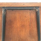 Modernist desk compass feet with drawer box