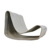 Willy Guhl Concrete "Loop" Chair for Eternit, Switzerland