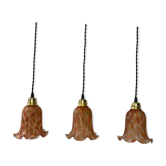 Lot 3 old vintage tulip suspensions