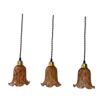 Lot 3 old vintage tulip suspensions