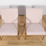 Fauteuils Modèle 300-139 Mid-Century de Swarzędzka Factory, 1960s, Set de 2