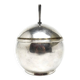 Art Deco sugar bowl, silver-plated brass, WMF, Poland, 1930s