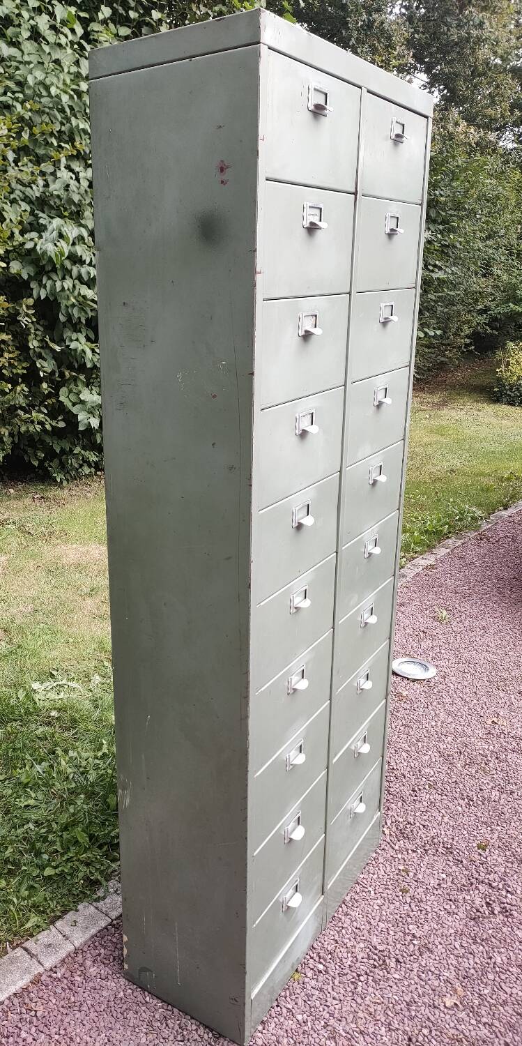 Large Atal metal filing cabinet with flaps