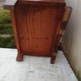 Art deco bedside table top marble door on the left