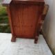 Art deco bedside table top marble door on the left