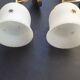 Pair of wall sconces torch style Empire