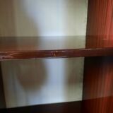 Wardrobe, 1950s bookcase, brass print / tips.