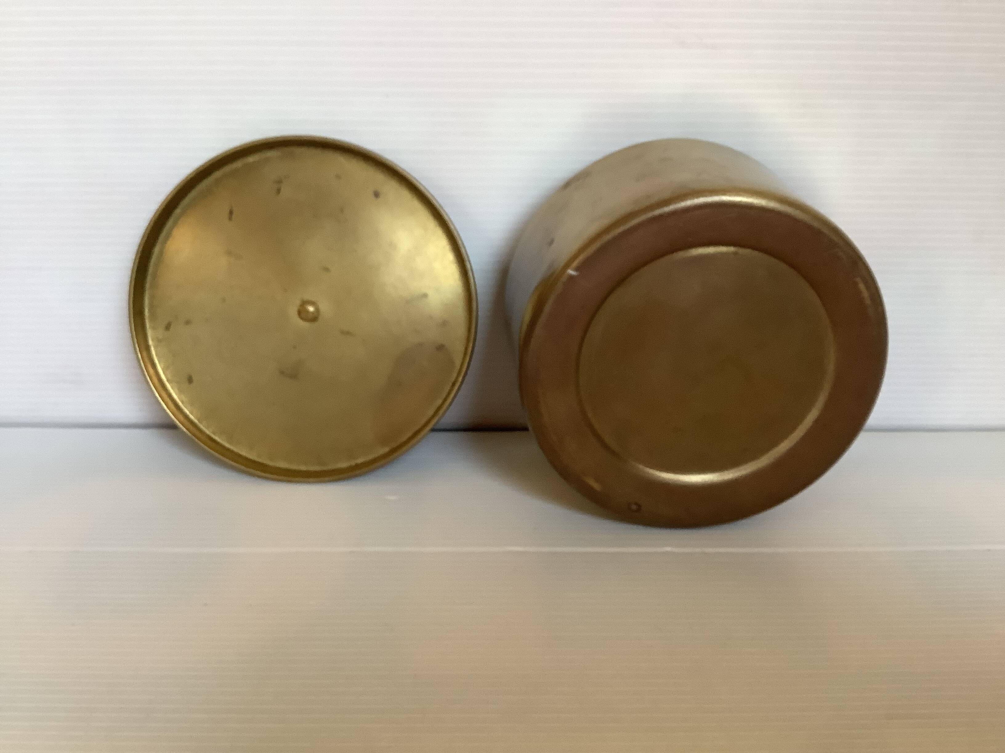 Brass catchall box