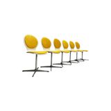 Ensemble de 6 chaises Space Age