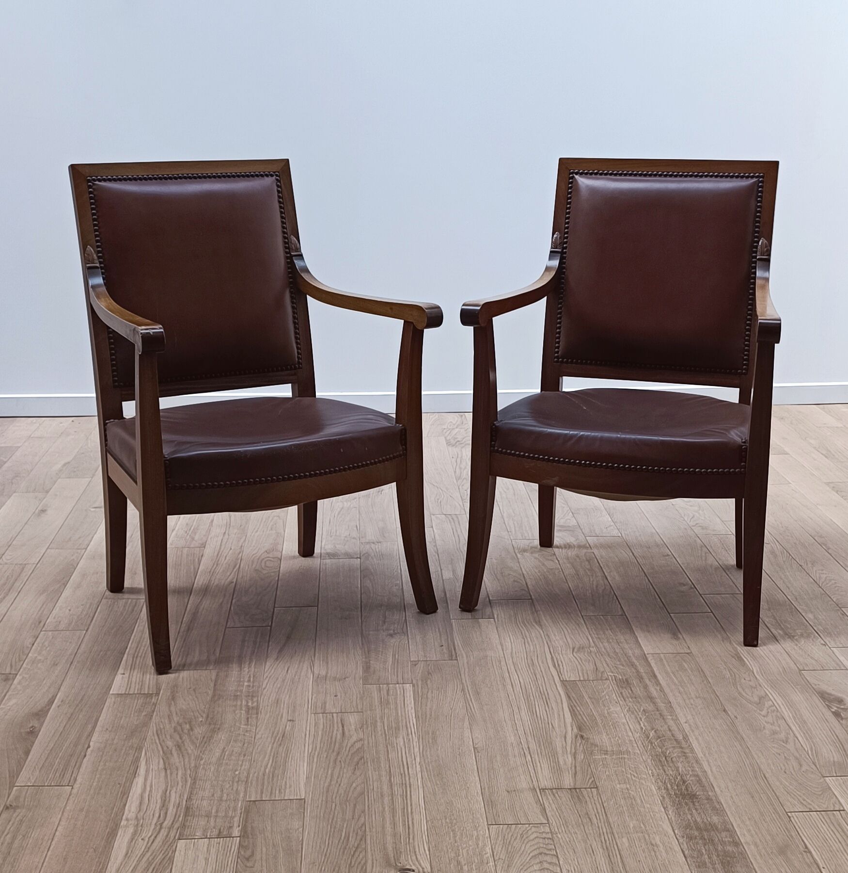 Vintage Directoire style armchair