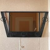 Wall Coat Rack in Wrought Iron