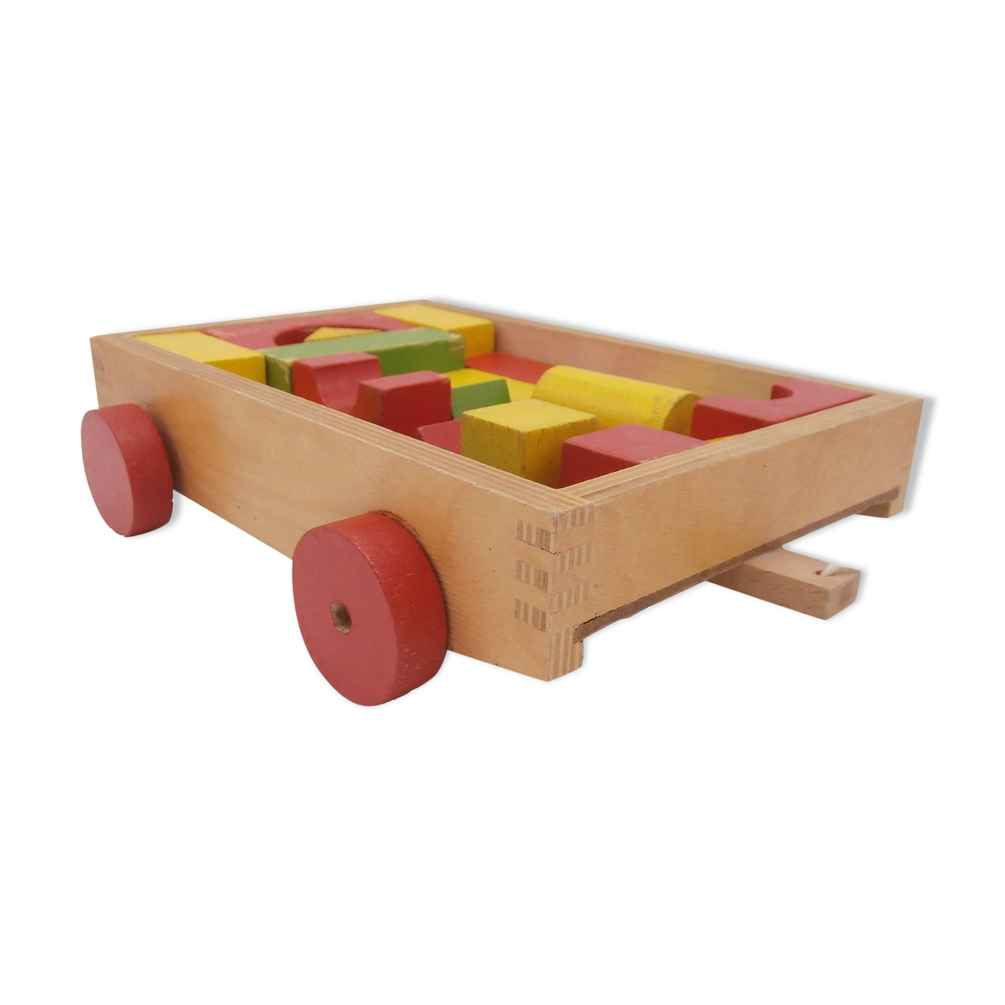 In his wagon-building game