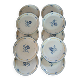 10 assiettes plates anglaises BILTONS