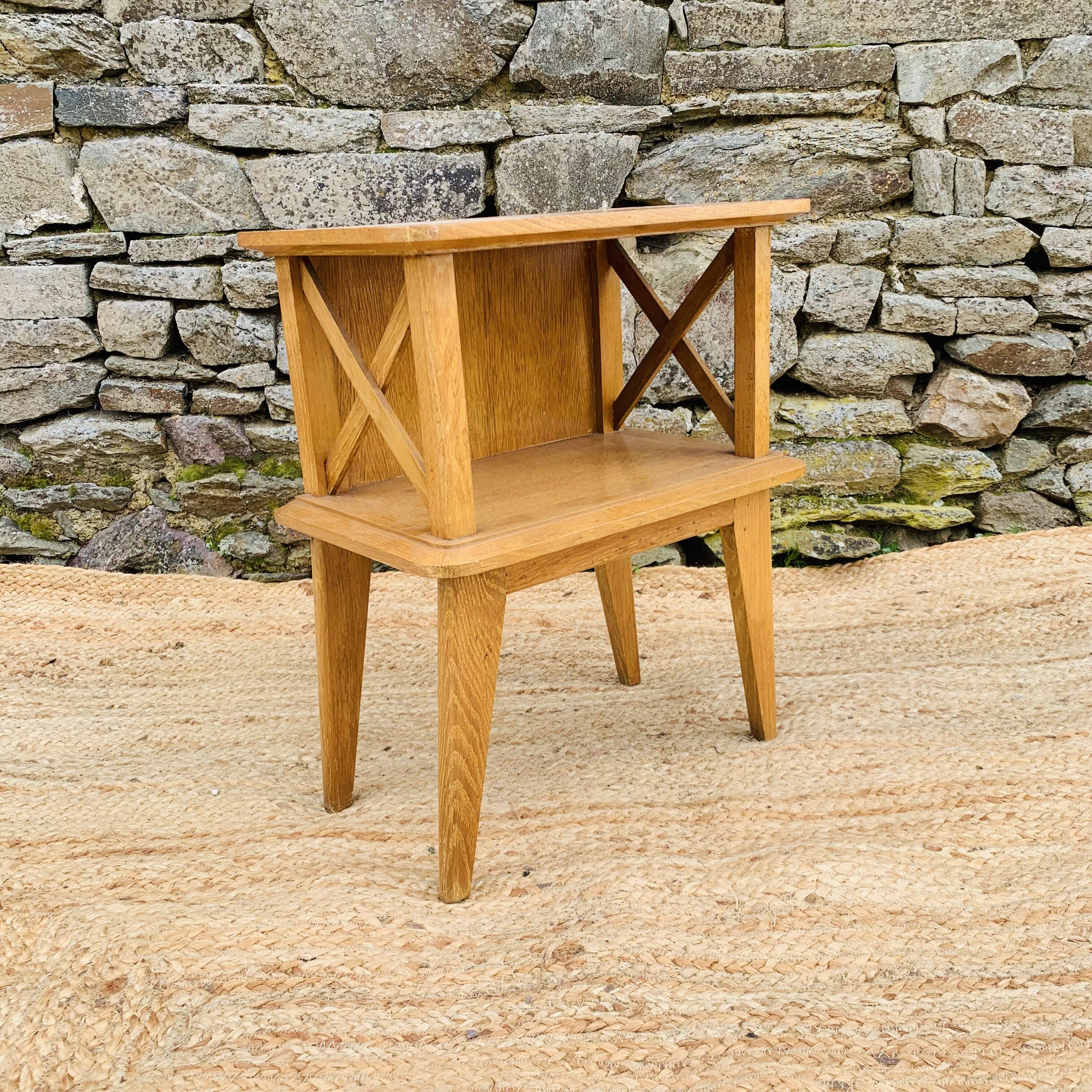 Vintage bedside table