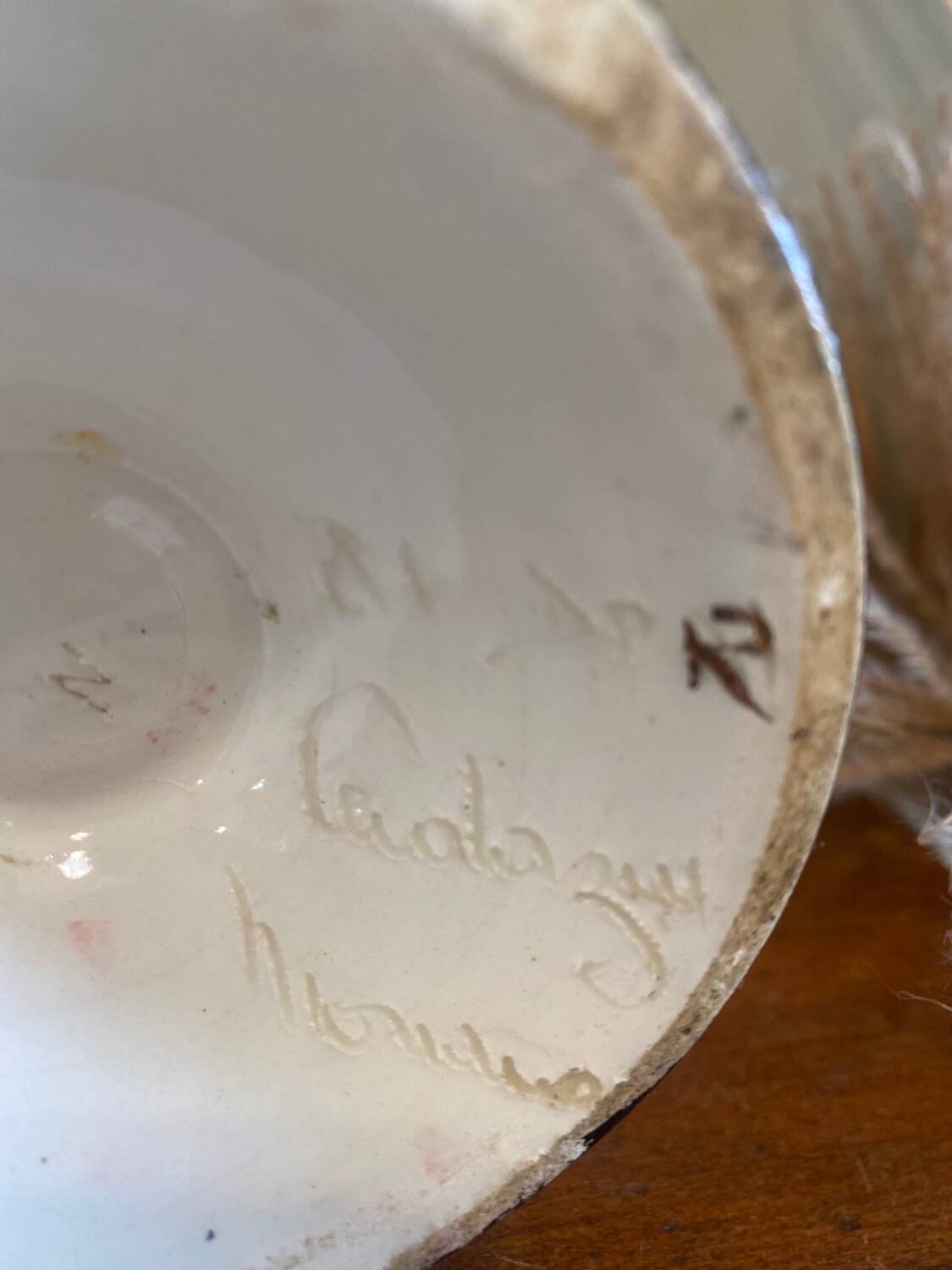 Vase signed Cerdazur Monaco, 70s-80s