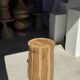Table d'appoint ou tabouret circulaire en suar H51 D35