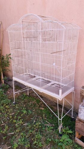 Volière cage à oiseaux ancienne