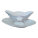 Gien opaque white porcelain gravy boat