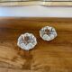 Pair of crystal salt shakers