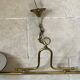 Vintage brass plafon
